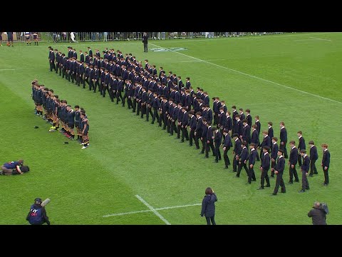 The Most Intense Haka Ever | Auckland Grammar vs King&#039;s College | RugbyPass