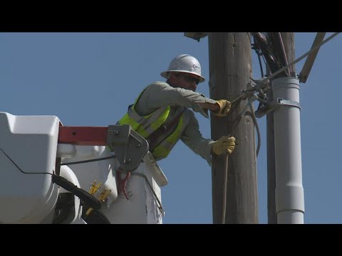 Crews working to fix power outages in Homedale after storm knocks down poles